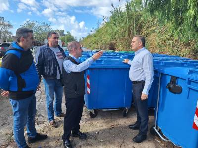 147 νέοι κάδοι ανακύκλωσης στον Δήμο Καλαμάτας