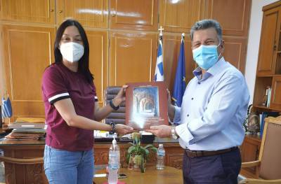 Συνάντηση Νάντιας Γιαννακοπούλου με Αναστασόπουλο