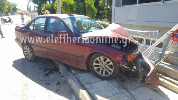 Τροχαίο στην παλιά εθνική οδό Καλαμάτας - Τρίπολης