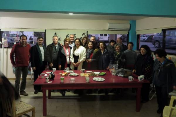 Η υπουργός Πολιτισμού Λυδία Κονιόρδου στο Ναύπλιο