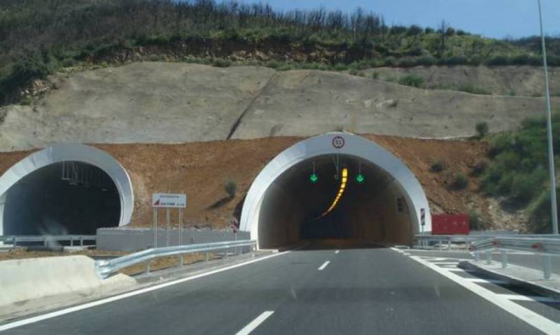 Κλείνει για μία εβδομάδα ο ένας κλάδος της σήραγγας Ραψομάτη