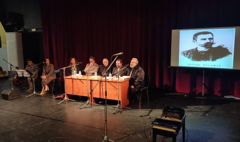 Τίμησαν τον Κωστή Παλαμά στην κατάμεστη Φιλαρμονική