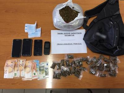 Πακιστανοί με πάνω από 1 κιλό χασίς στους Γαργαλιάνους