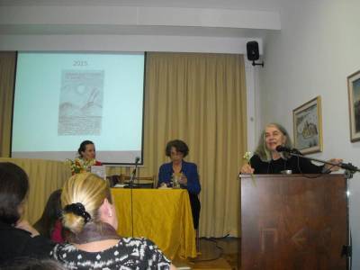 Η Ιωάννα Καρυστιάνη στη Σπάρτη