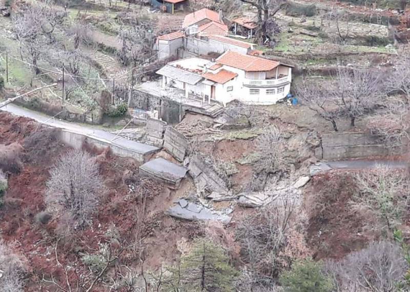 Με ορατό τον κίνδυνο αποκλεισμού χωριών: Στο έλεος του καιρού οι δρόμοι του Ταϋγέτου