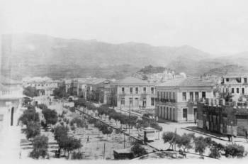 Η κεντρική πλατεία της Καλαμάτας με... πράσινο
