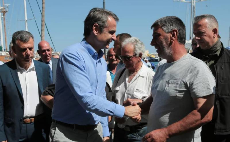 Μητσοτάκης: Φυλάσσουμε τα χερσαία και θαλάσσια σύνορά μας