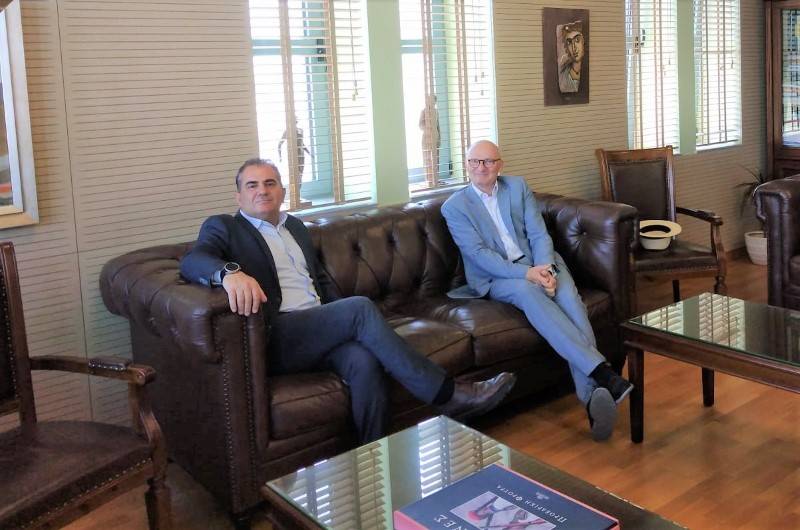 Καλαμάτα: Συνάντηση Βασιλόπουλου με το Γερμανό Πρέσβη