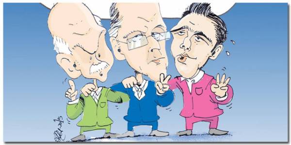 Εκθεση πολιτικής γελοιογραφίας του Billy