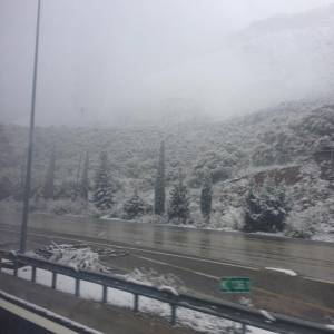 Στα λευκά μεγάλο μέρος της Αρκαδίας (βίντεο και φωτογραφίες)