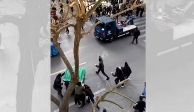 Εισαγγελική έρευνα για τον γερανό της Αστυνομίας (βίντεο)