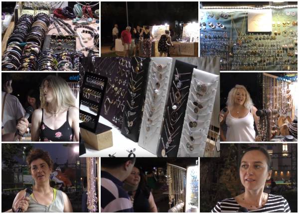 Η έκθεση ειδών χειροτεχνίας δίνει λάμψη στην... καλοκαιρινή Ναυαρίνου (Βίντεο)