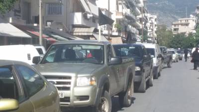 Αγρότες από την Τριφυλία για παράσταση διαμαρτυρίας στην Καλαμάτα
