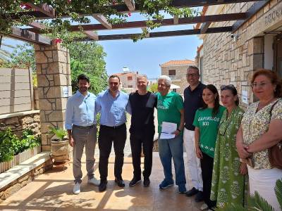 Ομιλία Πτωχού σε οικολογικό συμπόσιο στην Ελαφόνισο