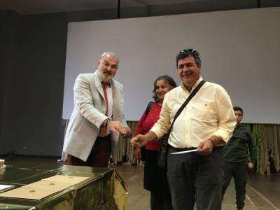 Εκοψαν πίτα οι εργαζόμενοι στο Δήμο Τριφυλίας