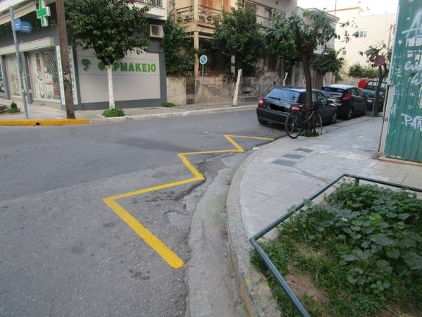 Διαγράμμιση της γωνίας