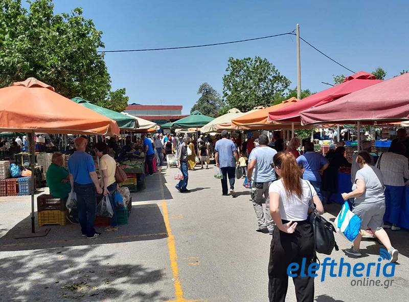 Την Παρασκευή η λαϊκή αγορά Καλαμάτας