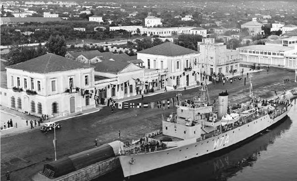 Το λιμάνι τη δεκαετία του 1950