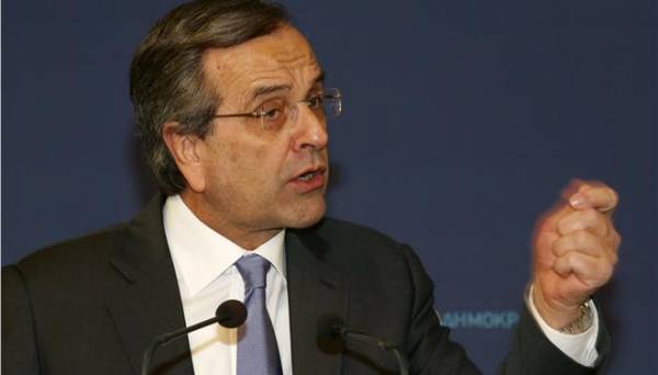 Σαμαράς: Κανείς δεν έχει το δικαίωμα να παίζει με την ανάπτυξη