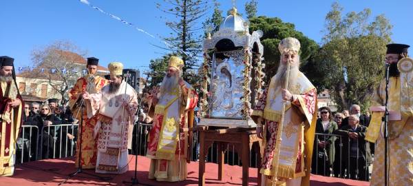 Πλήθος κόσμου στον εορτασμό του πολιούχου των Φιλιατρών (βίντεο)