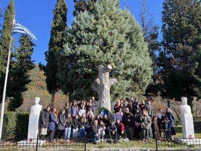Επίσκεψη στο μνημείο θυσίας του Καπετάν Άγρα