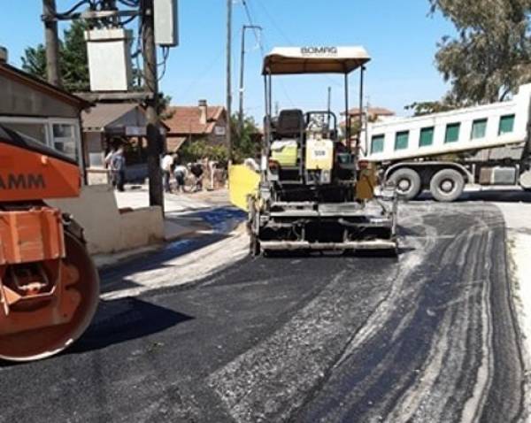 Ασφαλτοστρώσεις στο Καλό Νερό