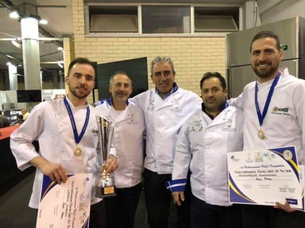 Χρυσό μετάλλιο σε Κυπαρίσσιο σεφ