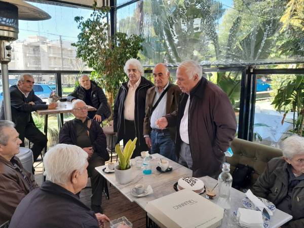Πίτα έκοψαν συνταξιούχοι σιδηροδρομικοί της Μεσσηνίας (φωτογραφίες)