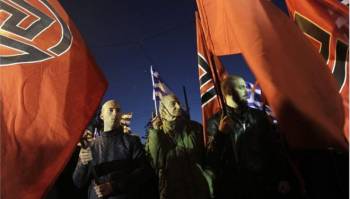 Συγκέντρωση-πρόκληση της Χρυσής Αυγής με συνθήματα κατά των μεταναστών