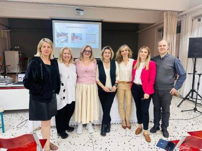 Η συγγραφέας Μαρία Παπαγιάννη στο Πειραματικό Γυμνάσιο