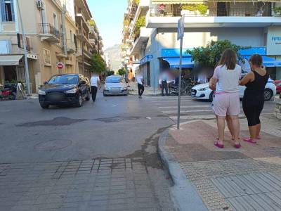 Παρκάρισμα σε γωνίες διασταυρώσεων
