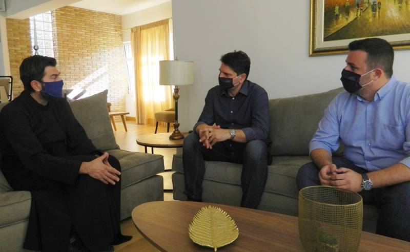 Ο Δήμαρχος Μεσσήνης στην “Κιβωτό του Κοσμου”