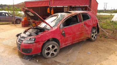 Τροχαίο στην Ανάληψη Μεσσηνίας