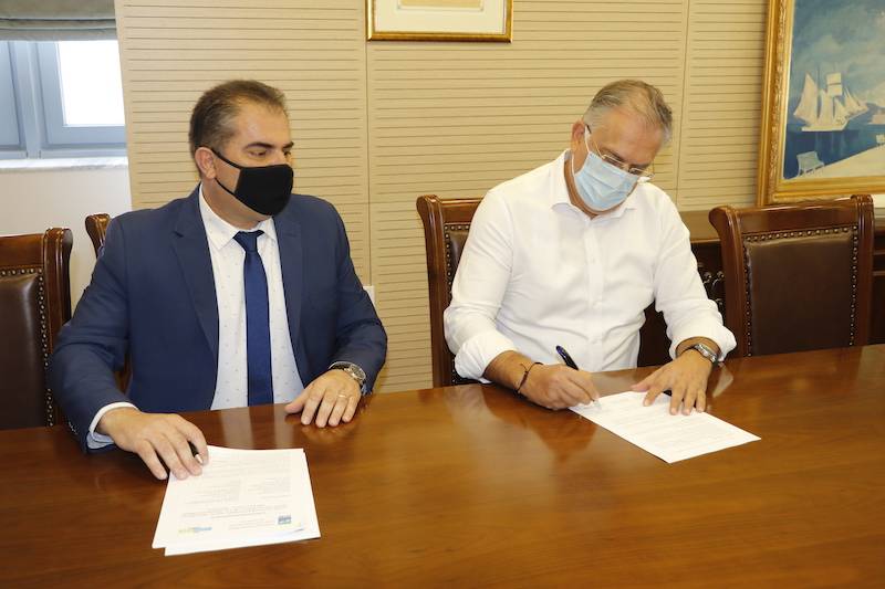 Υπογραφή σύμβασης για νέο αγωγό νερού από Πήδημα προς Καλαμάτα - Μεσσήνη (βίντεο)