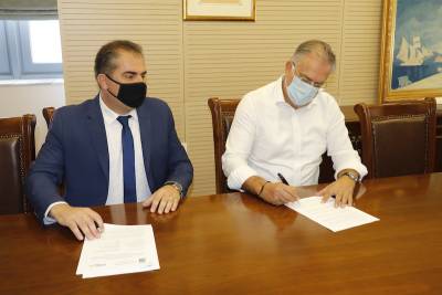 Υπογραφή σύμβασης για νέο αγωγό νερού από Πήδημα προς Καλαμάτα - Μεσσήνη (βίντεο)