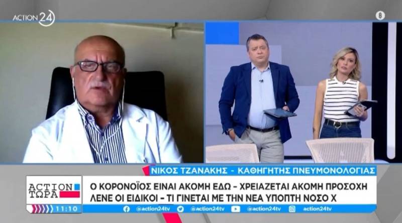 Τζανάκης: Ο Covid είναι ακόμη εδώ (Βίντεο)