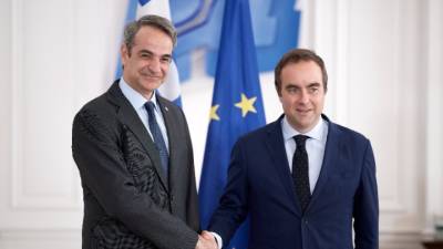 Μητσοτάκης: Πολύ σημαντική η στρατηγική σχέση μεταξύ Ελλάδας - Γαλλίας