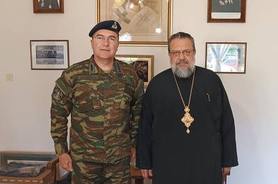 Ο νέος Διοικητής ΔΙΚΕ Πελοποννήσου στο Μητροπολίτη Μεσσηνίας