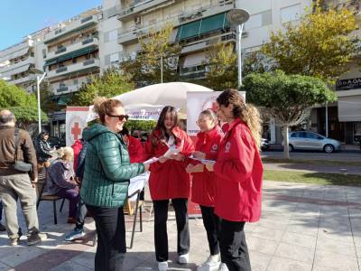 Eνημερωτική δράση επίδειξης Πρώτων Βοηθειών από τον Τομέα Υγείας του Π.Τ. Ε.Ε.Σ. Καλαμάτας