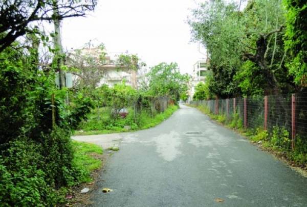 Ακόμα πιο πίσω το σχέδιο πόλης στην Κηπούπολη