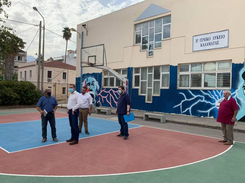 Αυτοψία Βασιλόπουλου σε σχολεία