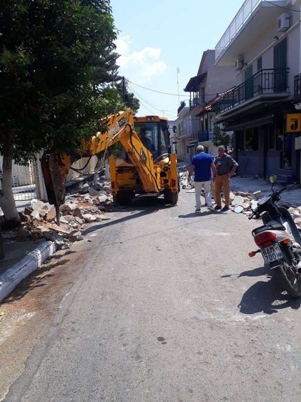 Εργα δημοτικής οδοποιίας στους Γαργαλιάνους