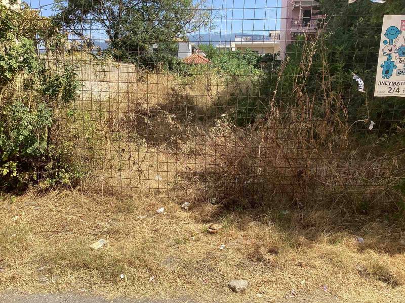 Ένα από τα πολλά ακαθάριστα οικόπεδα της Καλαμάτας...