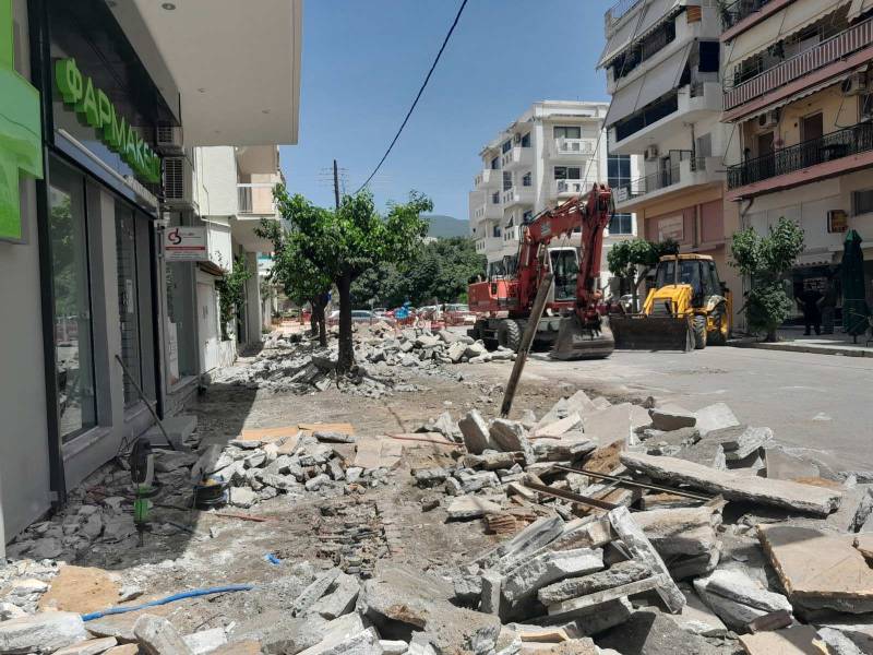 Ξεκίνησαν οι εργασίες ανάπλασης στην Ψαρών