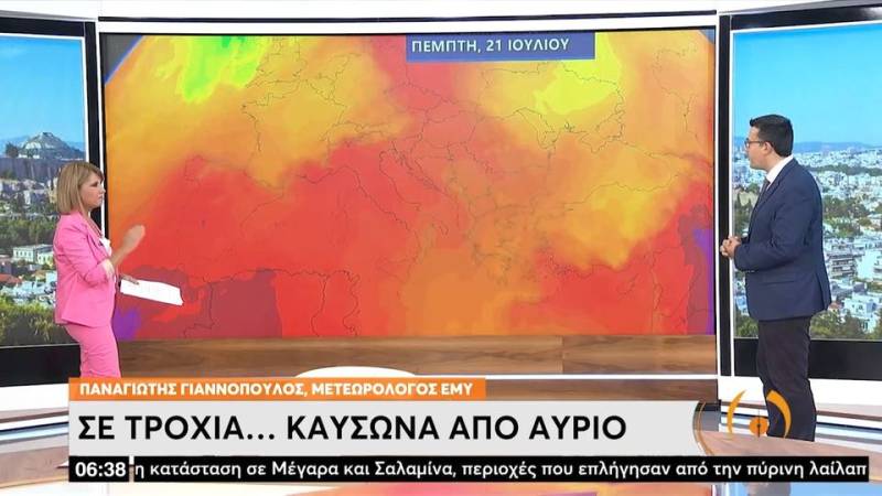 Σε τροχιά... καύσωνα από αύριο (βίντεο)