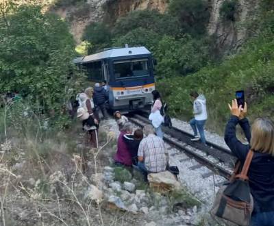 Πρόβλημα ξανά με τον Οδoντωτό: Ακινητοποιήθηκε κοντά στο Διακοφτό