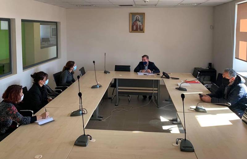 Συνάντηση εργασίας με εθελοντική ομάδα για το περιβάλλον