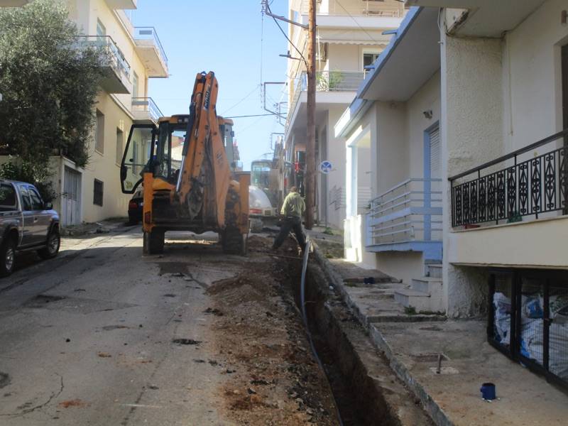 Σε εξέλιξη η αντικατάσταση του δικτύου ύδρευσης στην Καλαμάτα