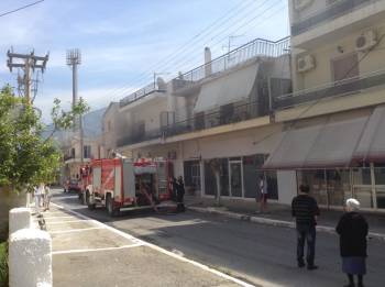 Πυρκαγιά σε σπίτι στην Καλαμάτα