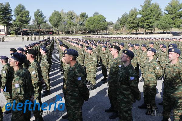 Καλαμάτα: Ορκίστηκαν 681 νεοσύλλεκτοι της 2024 Α&#039; ΕΣΣΟ (βίντεο-φωτογραφίες)